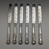 1856年 英国アンティーク 純銀製カトラリー6ペアセット 箱入り Harrison Brothers